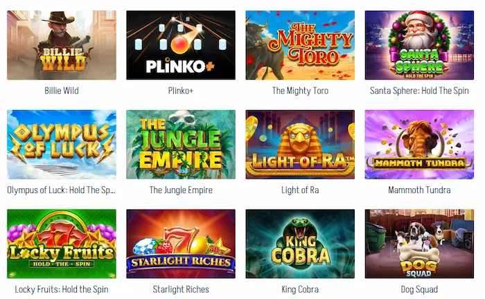 Winnita Casino Italia slots