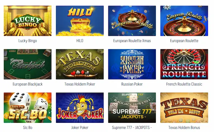 Winnita Casino Italia table