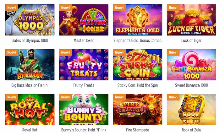 Winnita Casino Italia slot